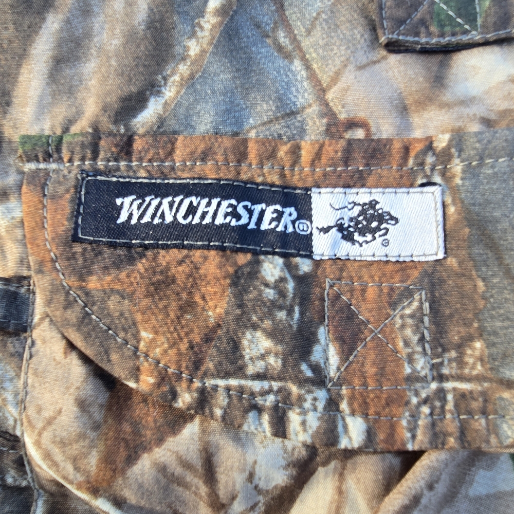 Winchester Men's Camouflage Short Sleeve Button-Up Shirt Size Medium - Picture 4 of 9